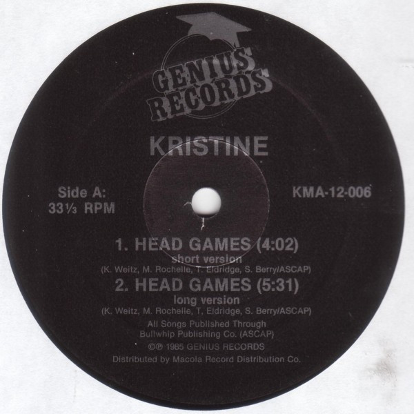 Album herunterladen Kristine - Head Games