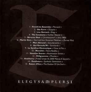 Elegy Sampler 31 - Various