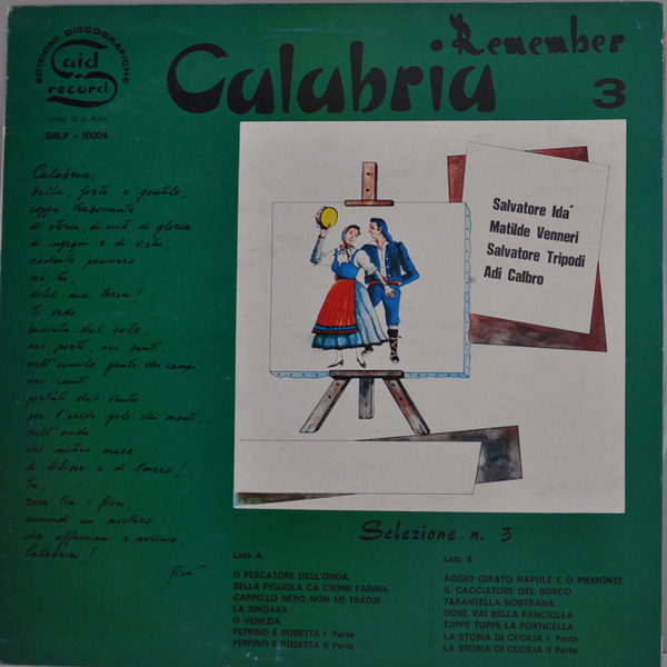 baixar álbum Salvatore Tripodi - Remember Calabria 3