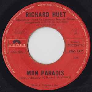 Richard Huet - Mon Paradis album cover