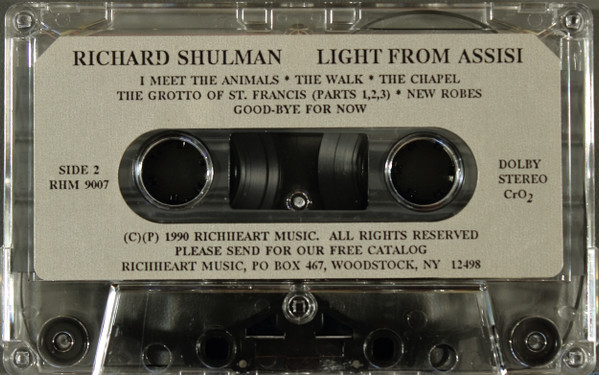 télécharger l'album Download Richard Shulman - Light From Assisi album