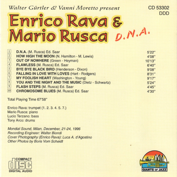 last ned album Enrico Rava & Mario Rusca - Walter Gürtler Vanni Moretto Present Enrico Rava Mario Rusca