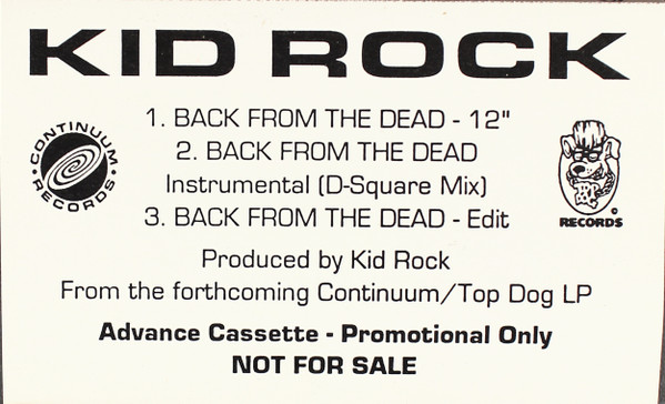 lataa albumi Kid Rock - Back From The Dead