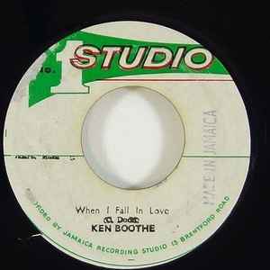 Ken Boothe – When I Fall In Love (1974, Vinyl) - Discogs