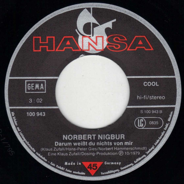 lataa albumi Norbert Nigbur - 44 Beine