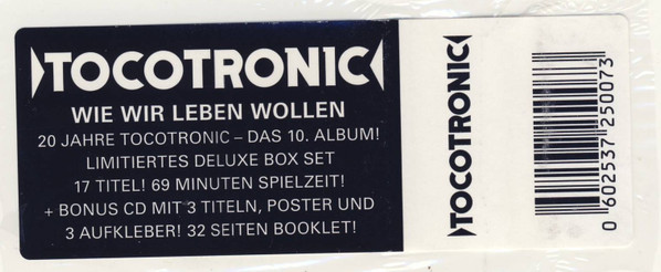last ned album Tocotronic - Wie Wir Leben Wollen