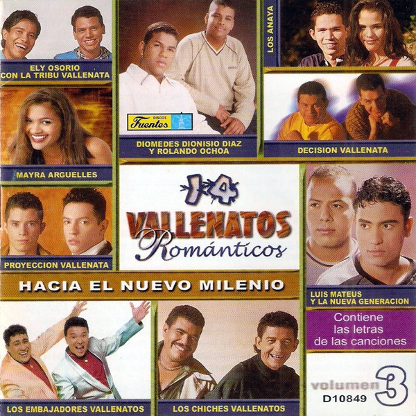 14 Vallenatos Románticos Vol. 3 (1999, CD) - Discogs