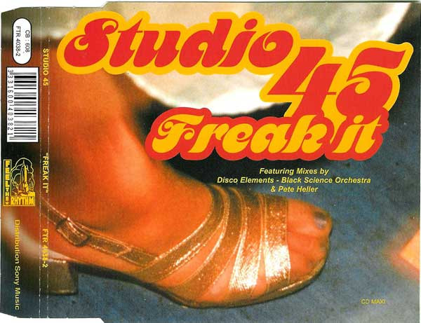 Studio 45 – Freak It (1999, CD) - Discogs