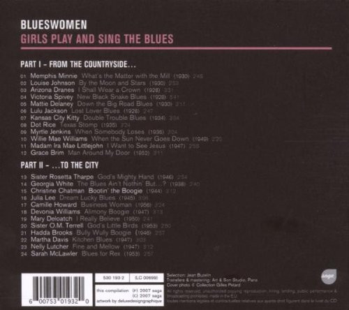 baixar álbum Various - Blueswomen Girls Play And Sing The Blues