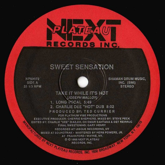 Sweet Sensation - Take It While It's Hot | Releases | Discogs