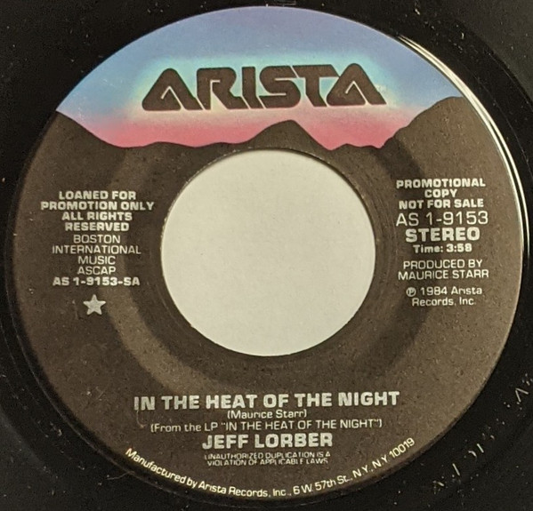 Jeff Lorber – In The Heat Of The Night (1984, Vinyl) - Discogs