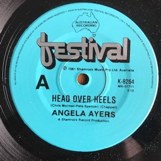 lataa albumi Angela Ayers - Head Over Heels