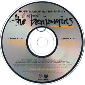 Puff Daddy & The Family - It's All About The Benjamins (Rock Remixes) album cover