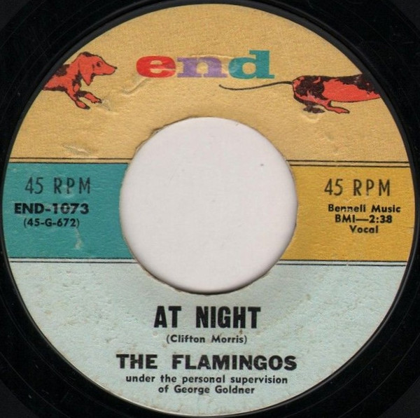 The Flamingos – At Night / Mio Amore (1960, Vinyl) - Discogs