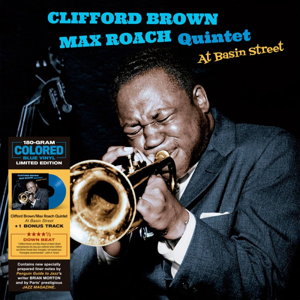 Clifford Brown and Max Roach – At Basin Street (Blue Vinyl, Vinyl