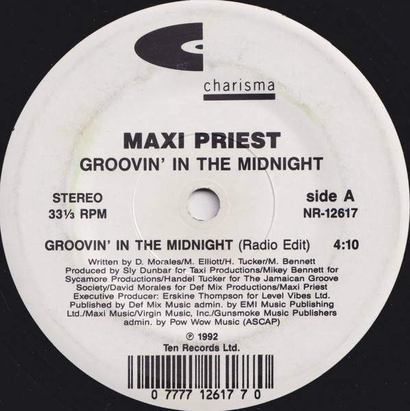 Maxi Priest – Groovin' In The Midnight (1992, Vinyl) - Discogs