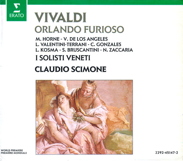 Vivaldi – I Solisti Veneti, Claudio Scimone – Orlando Furioso (CD