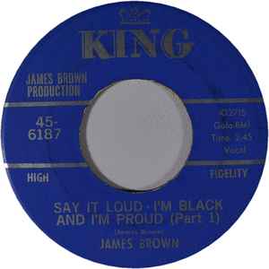 James Brown - Say It Loud - I'm Black And I'm Proud album cover