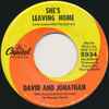 David And Jonathan* - She's Leaving Home / One Born Every Minute