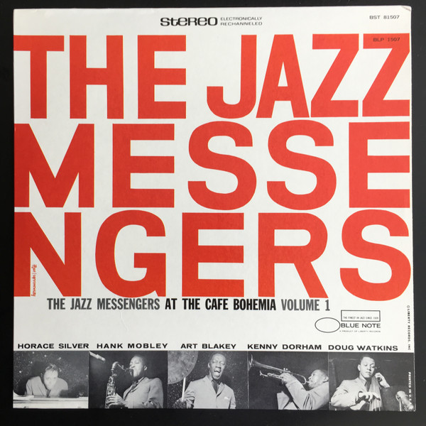 The Jazz Messengers – At The Cafe Bohemia Volume 1 (1966, Liberty