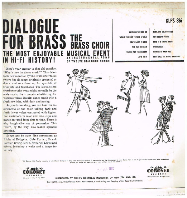 baixar álbum Download The Brass Choir - Dialogue For Brass album