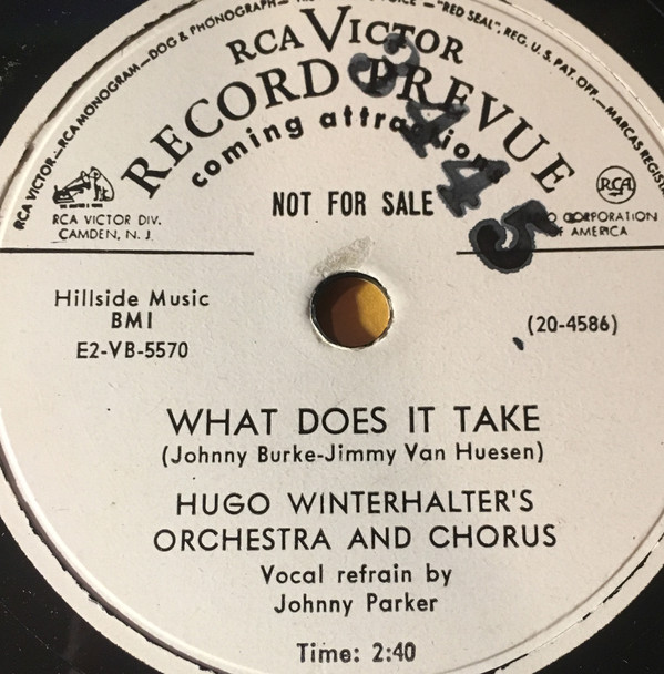 baixar álbum Hugo Winterhalter's Orchestra And Chorus - Star Gazing What Does It Take