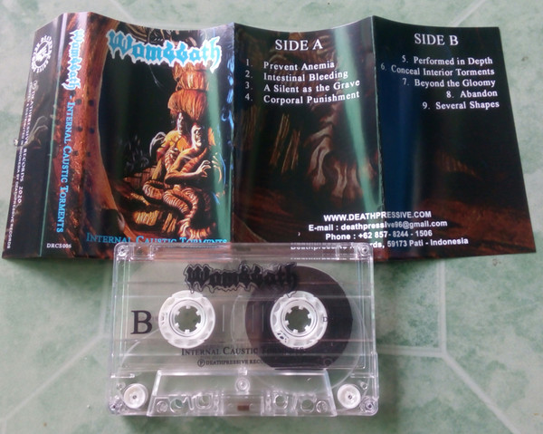 Wombbath – Internal Caustic Torments (2020, Cassette) - Discogs