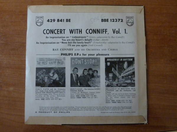 baixar álbum Ray Conniff And His Orchestra & Chorus - Concert With Conniff Vol 1