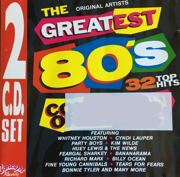 last ned album Various - The Greatest 80s Collection Of All Time