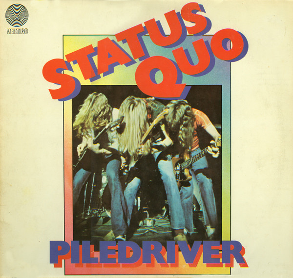 STATUS QUO☆Piledriver UK Vertigo オリジナル-