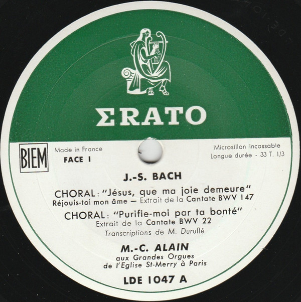 ladda ner album JS Bach, MarieClaire Alain - Chorals