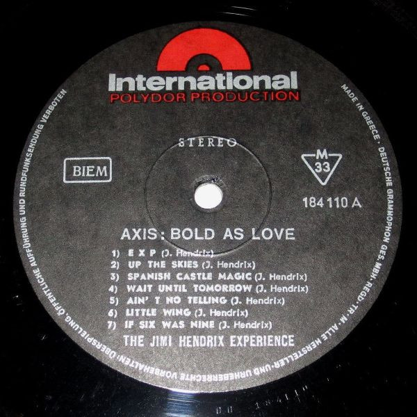ladda ner album The Jimi Hendrix Experience - AxisBold As Love