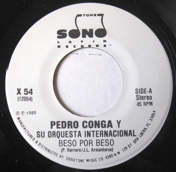 ladda ner album Pedro Conga Y Su Orquesta Internacional - Beso Por Beso