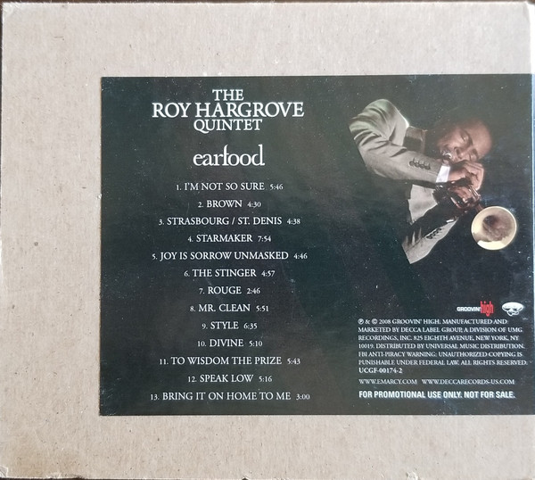 Roy Hargrove – Earfood CD) - Discogs