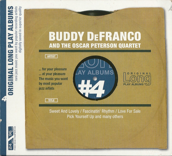 Buddy DeFranco And The Oscar Peterson Quartet – Buddy De Franco