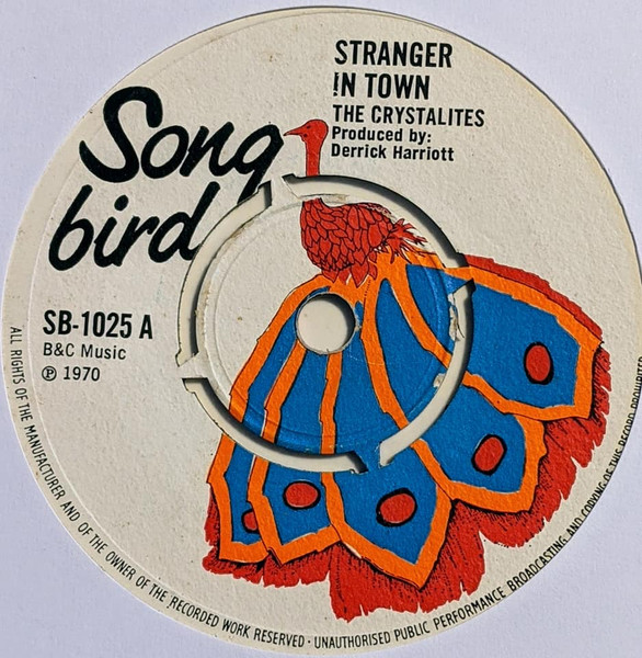 The Crystalites – Stranger In Town (1970, Vinyl) - Discogs