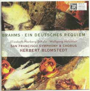 Brahms: Ein deutsches Requiem (A German Requiem) — álbum de