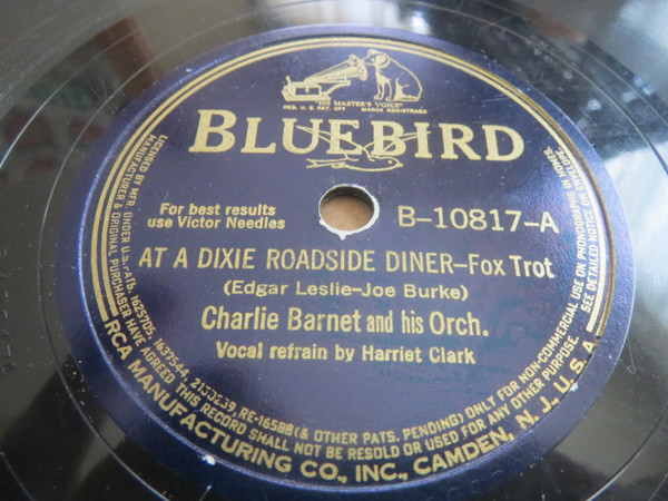 last ned album Download Charlie Barnet And His Orchestra - At A Dixie Roadside Diner Thats For Me album