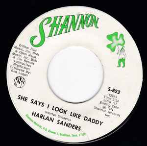 Harlan Sanders - She Says I Look Like Daddy / Amber album cover