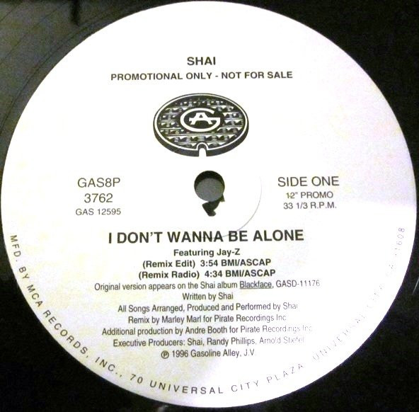 Shai – I Don't Wanna Be Alone (Remix) (1996, Vinyl) - Discogs