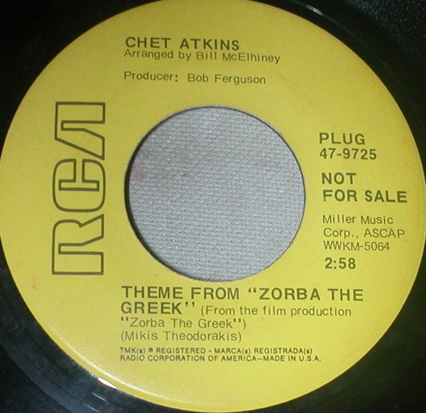 baixar álbum Chet Atkins - Theme From Zorba The Greek