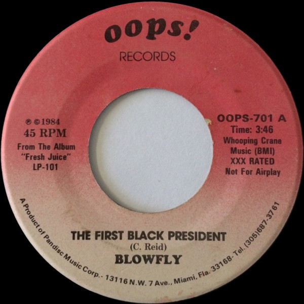 baixar álbum Blowfly - The First Black President