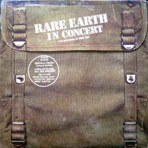 Rare Earth - Rare Earth In Concert Album-Cover