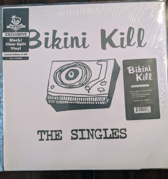 maternal halv otte Vejrudsigt Bikini Kill – The Singles (2021, Black/Clear Split, Vinyl) - Discogs