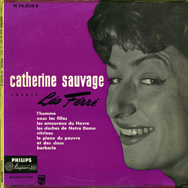 lataa albumi Catherine Sauvage - Catherine Sauvage Chante Léo Ferré