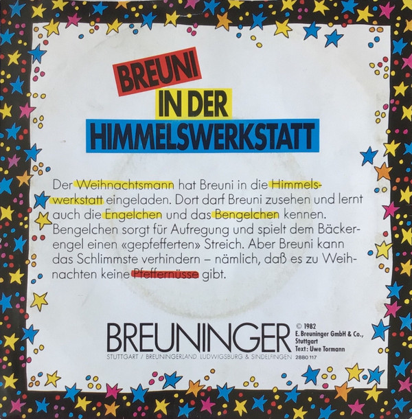 baixar álbum Unknown Artist - Breuni In Der Himmelswerkstatt
