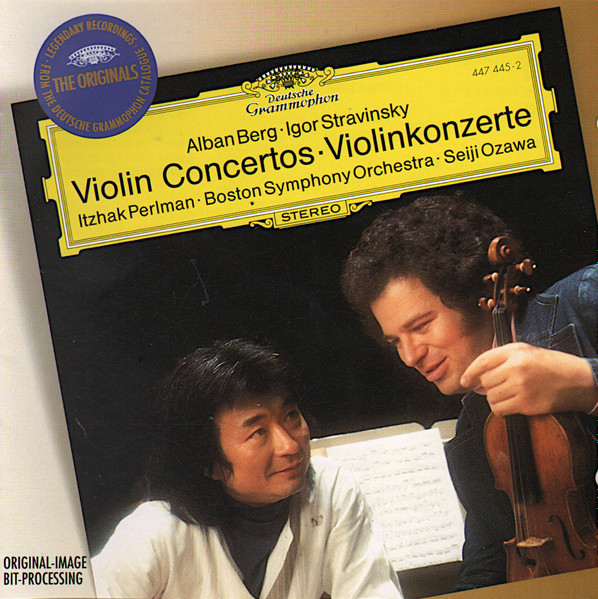 Alban Berg · Igor Stravinsky - Itzhak Perlman · Boston Symphony Orchestra ·  Seiji Ozawa - Violin Concertos | Releases | Discogs