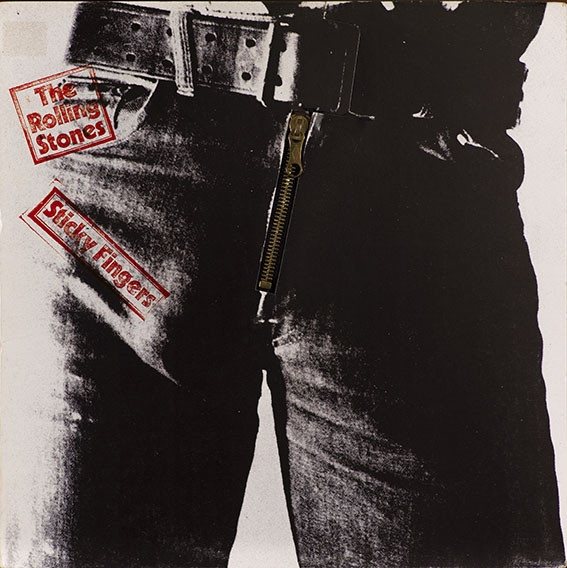The Rolling Stones – Sticky Fingers (1979, Zipper cover, Vinyl 
