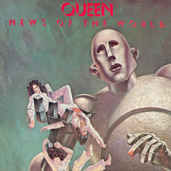 Обложка конверта виниловой пластинки Queen - News Of The World
