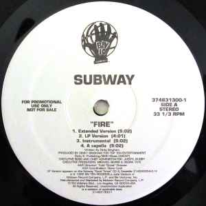 Subway (12) - Fire / Chi-town Ride album cover